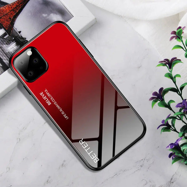 Gradient Glass Phone Case for iPhone 11 and XS Max - Yahko Merchandise