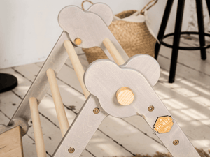 Gray Teddy Rock - Yahko Merchandise