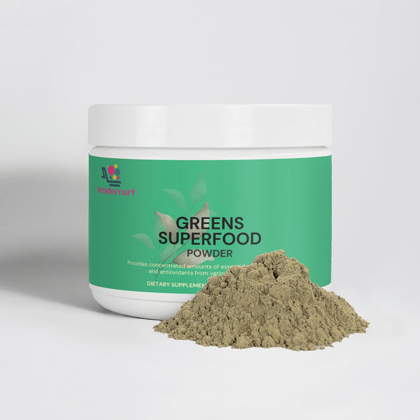 Green Superfood Powder Nutrient Rich Blend For Energy, Digestion Overall Wellness - Yahko Merchandise