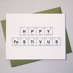 Happy Festivus Sentimental Elements Card - Yahko Merchandise