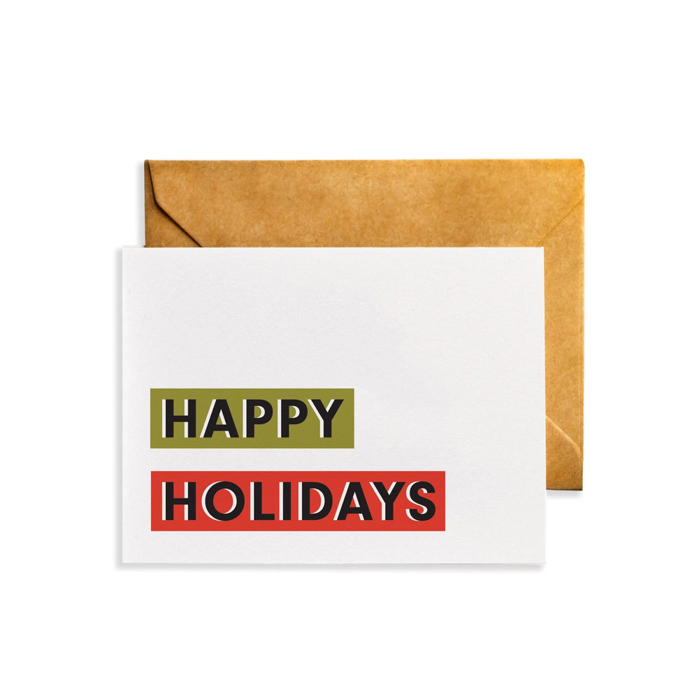 Happy Holidays - Greeting Card - Yahko Merchandise