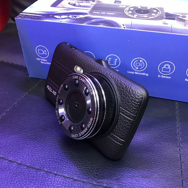 HD Night Vision Driving Motion Detection Front And Rear Recorder - Yahko Merchandise