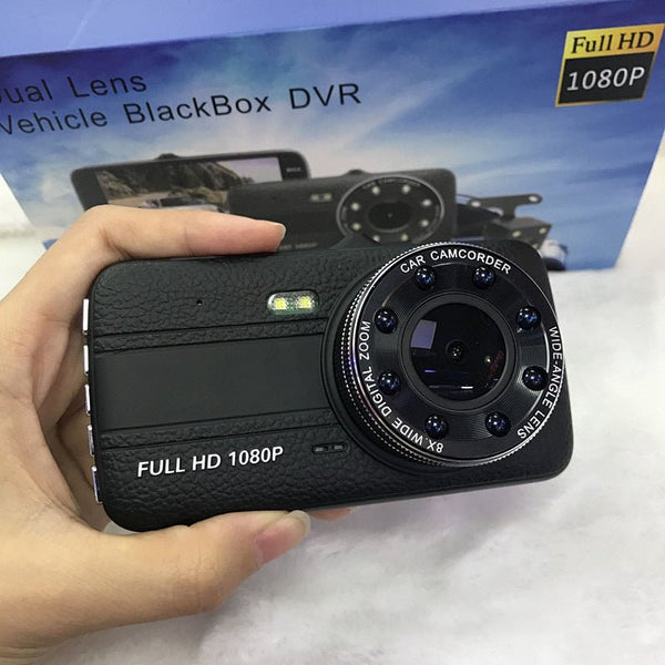 HD Night Vision Driving Motion Detection Front And Rear Recorder - Yahko Merchandise