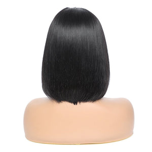 Headband Wig Human Hair Straight Bob Wigs - Yahko Merchandise