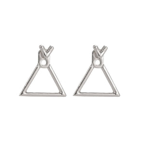 Heart Stud Earrings Trendy Jewelry Statement Stud Earring - Yahko Merchandise