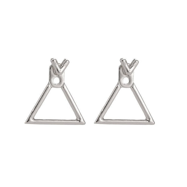 Heart Stud Earrings Trendy Jewelry Statement Stud Earring - Yahko Merchandise