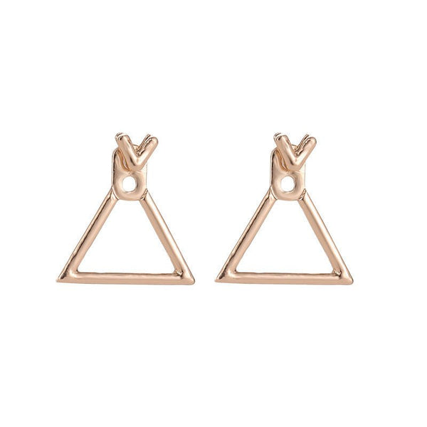 Heart Stud Earrings Trendy Jewelry Statement Stud Earring - Yahko Merchandise