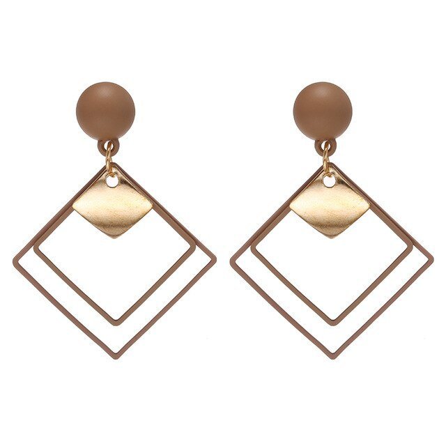 Heart Stud Earrings Trendy Jewelry Statement Stud Earring - Yahko Merchandise