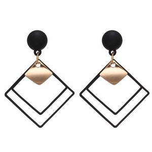 Heart Stud Earrings Trendy Jewelry Statement Stud Earring - Yahko Merchandise