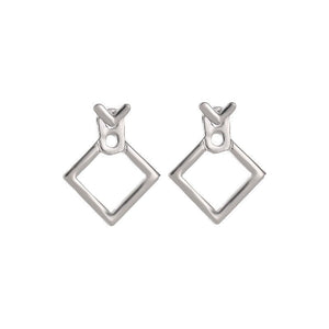 Heart Stud Earrings Trendy Jewelry Statement Stud Earring - Yahko Merchandise
