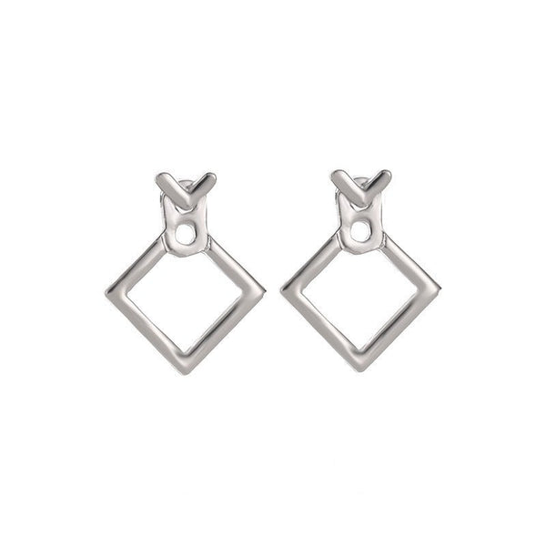 Heart Stud Earrings Trendy Jewelry Statement Stud Earring - Yahko Merchandise