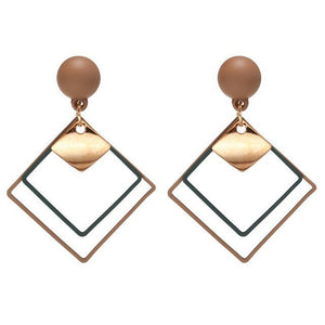 Heart Stud Earrings Trendy Jewelry Statement Stud Earring - Yahko Merchandise