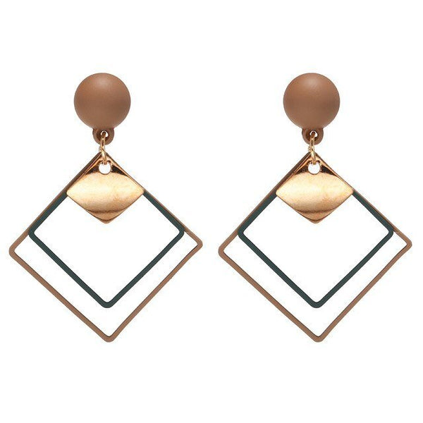Heart Stud Earrings Trendy Jewelry Statement Stud Earring - Yahko Merchandise