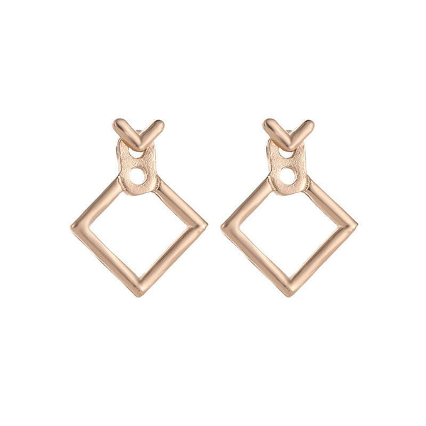 Heart Stud Earrings Trendy Jewelry Statement Stud Earring - Yahko Merchandise