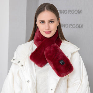 Heating Scarf USB Electric Heated Neck Wrap Heating Pad Pain Relief Three - gear Temperature Control Neck Warmer For Women Men - Yahko Merchandise
