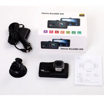 Hidden Driving Recorder Black Gold Steel 3.0 Inch HD 1080P Car Driving Recorder Manufacturer Spot - Yahko Merchandise