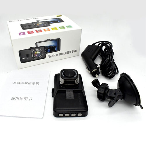 Hidden Driving Recorder Black Gold Steel 3.0 Inch HD 1080P Car Driving Recorder Manufacturer Spot - Yahko Merchandise