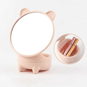 High - Definition Desktop Makeup Mirror for Students - Yahko Merchandise