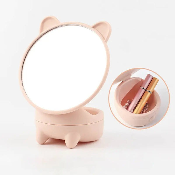 High - Definition Desktop Makeup Mirror for Students - Yahko Merchandise