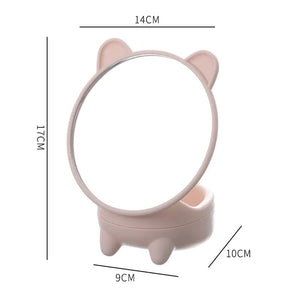 High - Definition Desktop Makeup Mirror for Students - Yahko Merchandise