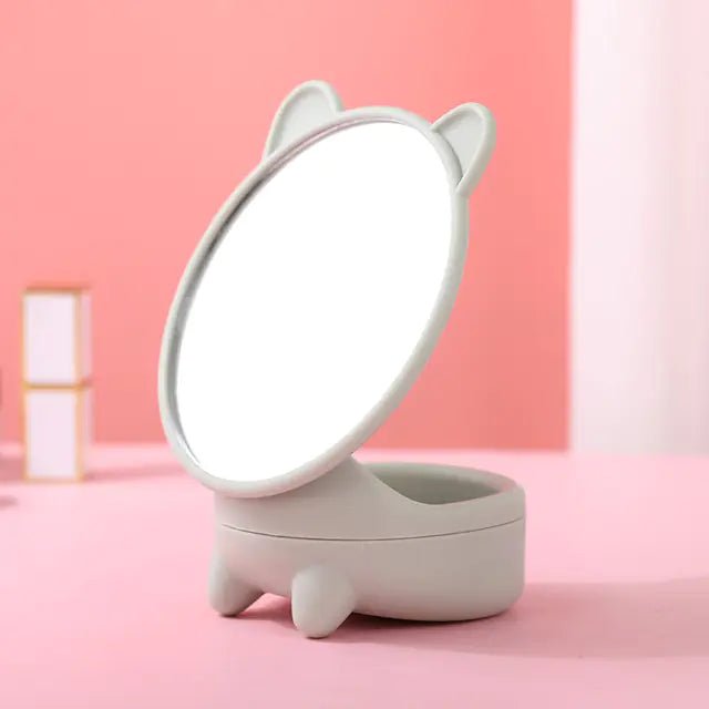 High - Definition Desktop Makeup Mirror for Students - Yahko Merchandise