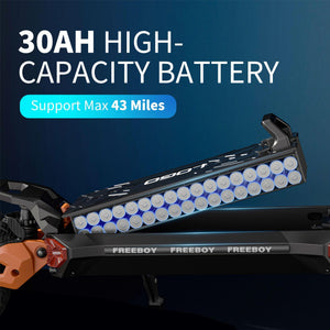 High - speed, Long - range Electric Folding Scooter In US Warehouse - Yahko Merchandise