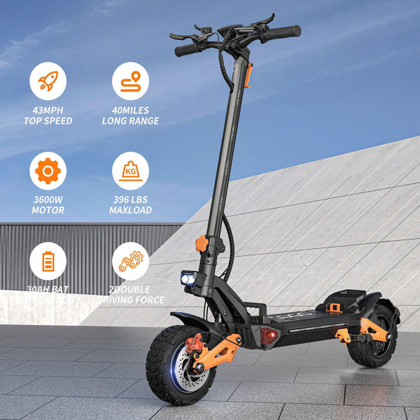 High - speed, Long - range Electric Folding Scooter In US Warehouse - Yahko Merchandise