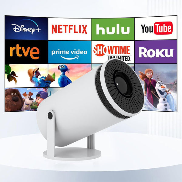 Home HD Projector Bluetooth Portable Mini 4K Mini Phone Y5S Home Theater Projector - Yahko Merchandise