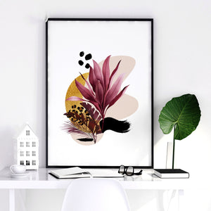 Home office decor ideas for her | set of 3 framed wall art - Yahko Merchandise