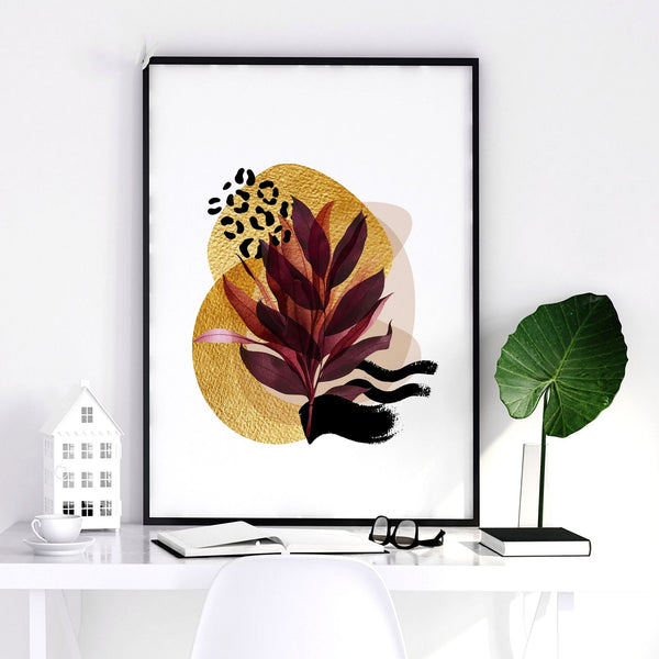 Home office decor ideas for her | set of 3 framed wall art - Yahko Merchandise