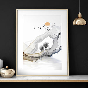 Home office wall decor | set of 3 framed wall art - Yahko Merchandise