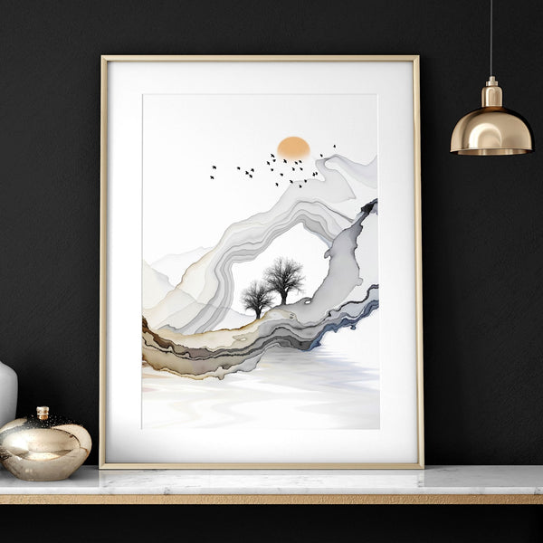 Home office wall decor | set of 3 framed wall art - Yahko Merchandise