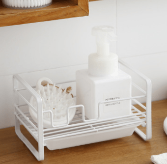 Household Rack Kitchen Sponge Pot Brush Drain Basket - Yahko Merchandise
