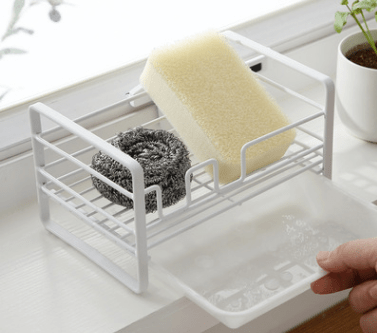 Household Rack Kitchen Sponge Pot Brush Drain Basket - Yahko Merchandise