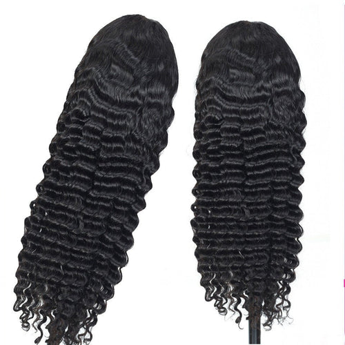 Human Hair 28 30 Deep Wave Lace Frontal Wigs 13 4 Front Wigs - Yahko Merchandise