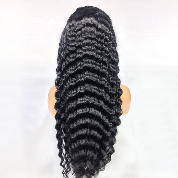 Human Hair 28 30 Deep Wave Lace Frontal Wigs 13 4 Front Wigs - Yahko Merchandise