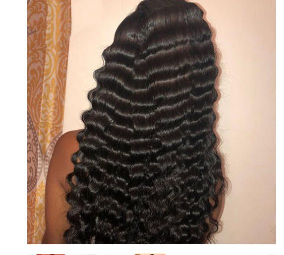 Human Hair 28 30 Deep Wave Lace Frontal Wigs 13 4 Front Wigs - Yahko Merchandise
