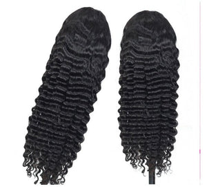 Human Hair 28 30 Deep Wave Lace Frontal Wigs 13 4 Front Wigs - Yahko Merchandise