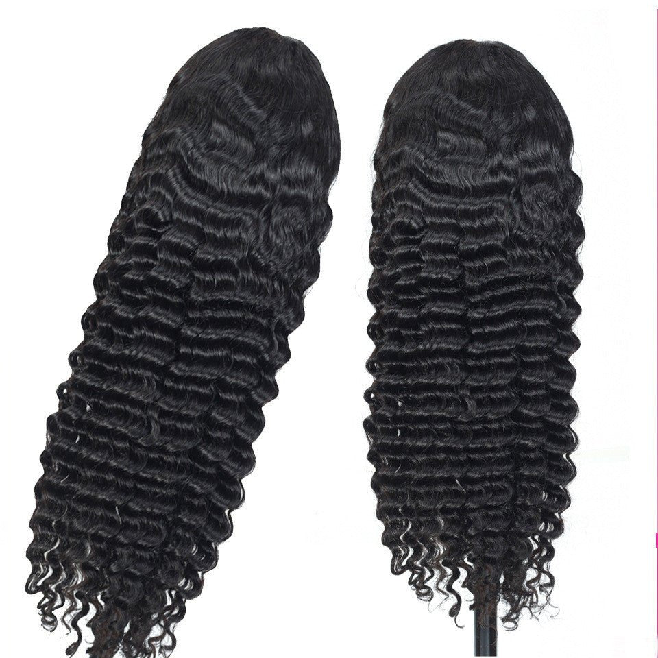 Human Hair 28 30 Deep Wave Lace Frontal Wigs 13 4 Front Wigs - Yahko Merchandise