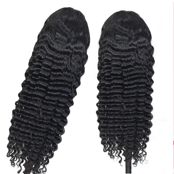 Human Hair 28 30 Deep Wave Lace Frontal Wigs 13 4 Front Wigs - Yahko Merchandise