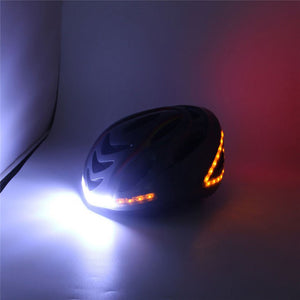 Intelligent steering helmet led bicycle equipment - Yahko Merchandise