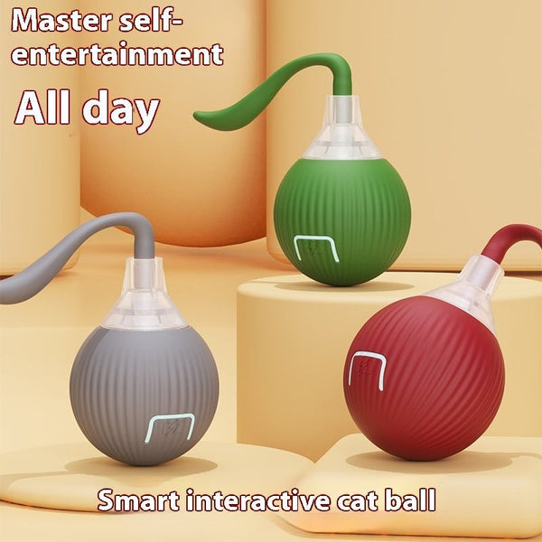 Interactive Cat Toy Ball Super Drive Cat Rolling Ball - Yahko Merchandise