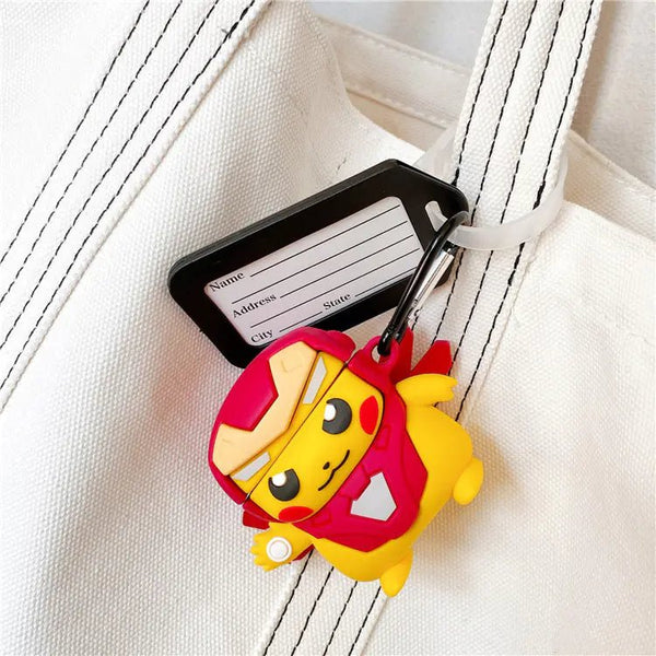 Iron Man 3D Case for Apple AirPods 1/2/Pro (Headphones) - Yahko Merchandise