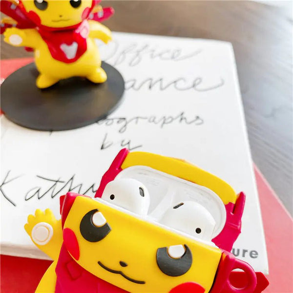 Iron Man 3D Case for Apple AirPods 1/2/Pro (Headphones) - Yahko Merchandise