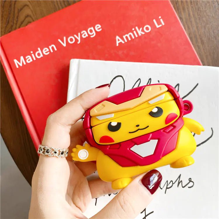 Iron Man 3D Case for Apple AirPods 1/2/Pro (Headphones) - Yahko Merchandise