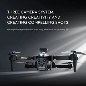 K10 Max Drone 4K High - Definition Three Camera Optical Flow Positioning Professional Aerial Photography Foldable Quadcopter - Yahko Merchandise