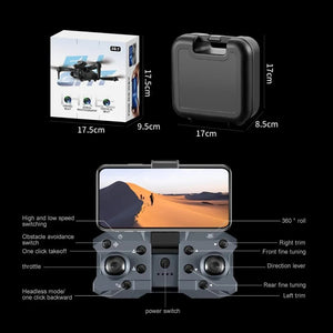 K10 Max Drone 4K High - Definition Three Camera Optical Flow Positioning Professional Aerial Photography Foldable Quadcopter - Yahko Merchandise