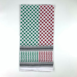 Keffiyeh Jacquard Square Scarf Men Dubai Middle East Muslim Saudi Arabia - Yahko Merchandise