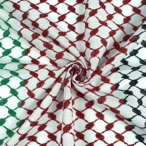 Keffiyeh Jacquard Square Scarf Men Dubai Middle East Muslim Saudi Arabia - Yahko Merchandise