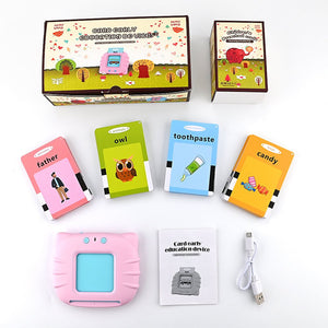Kids Electronic Cognitive Cards Talking Flash Cards Audio Books - Yahko Merchandise